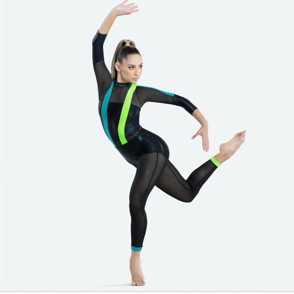 AM Electric Touch Dance Leotard - Picture 1 of 3